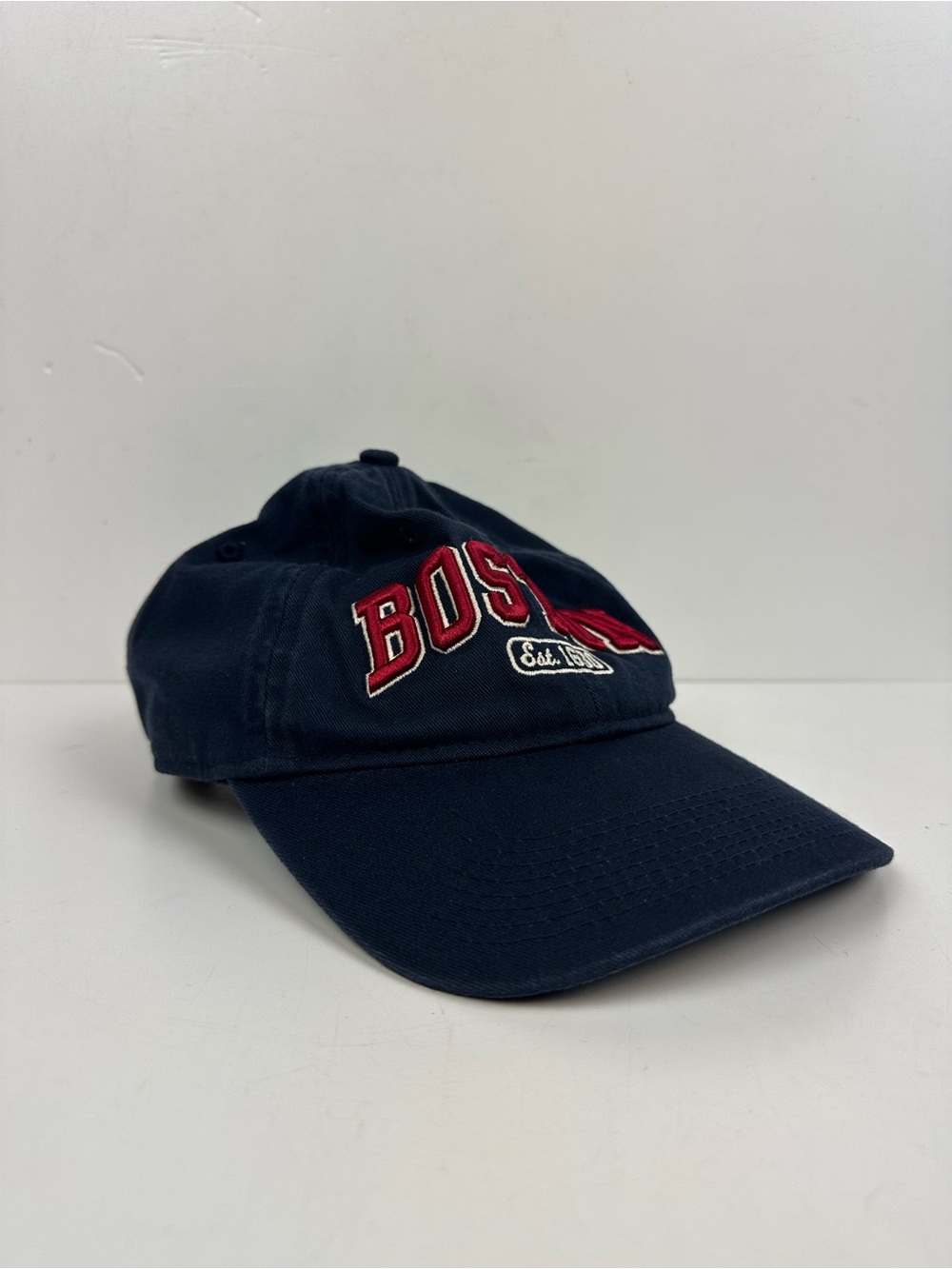 Chowdaheadz Navy BOSTON Embroidered Baseball Cap
